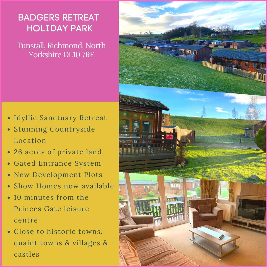 Badgers Retreat Holiday Park Ad Banner