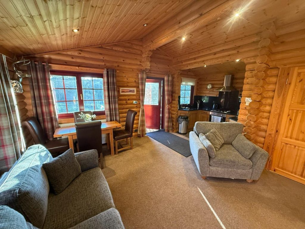 Bespoke Log Cabin Living.