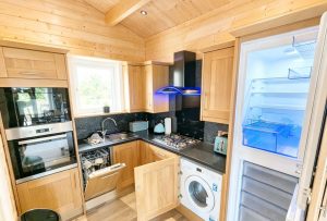 13172 Log Cabin in Felton Kitchen