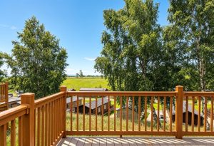 Omar Westfield Lodge in Richmond Decking View