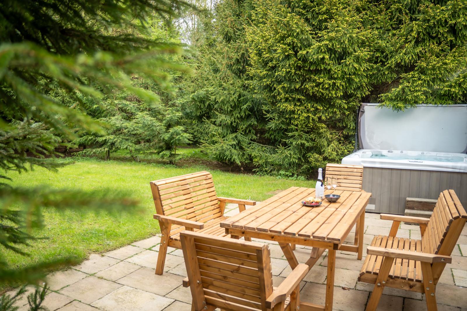 Premium Bespoke Log Cabin Decking