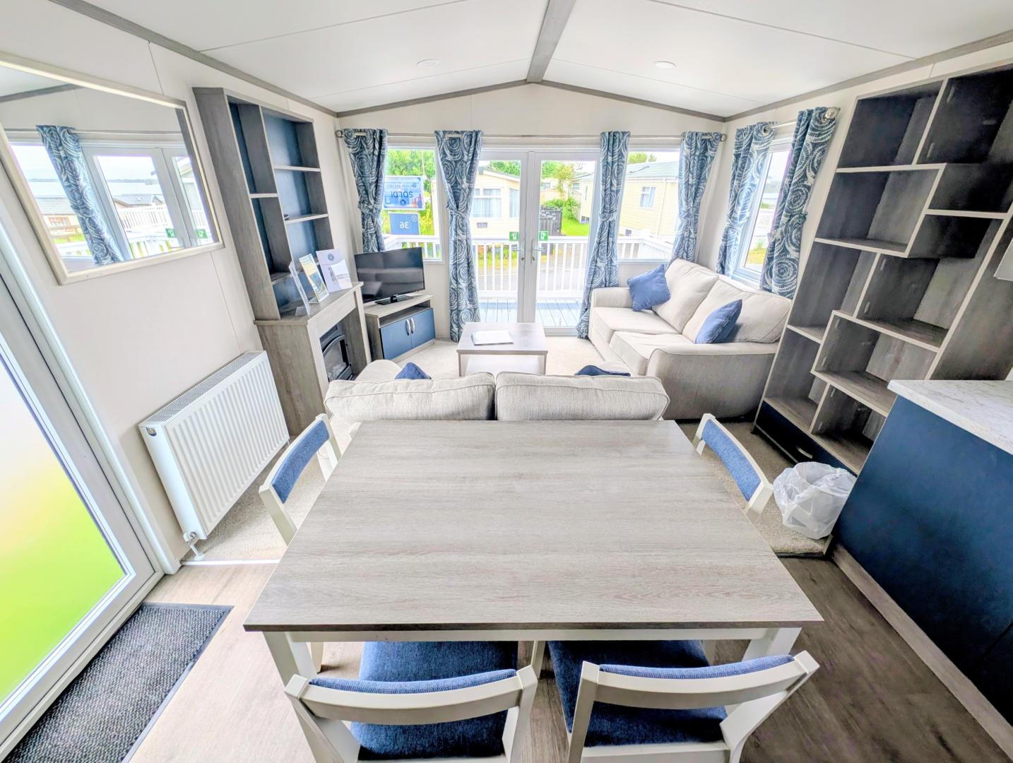 Regal Retreat in Millom Cumbria Dining-Living