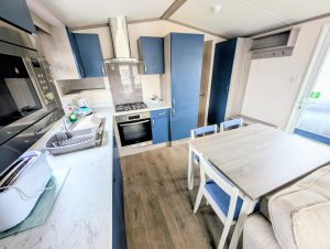 Regal Retreat in Millom Cumbria Side Kitchen