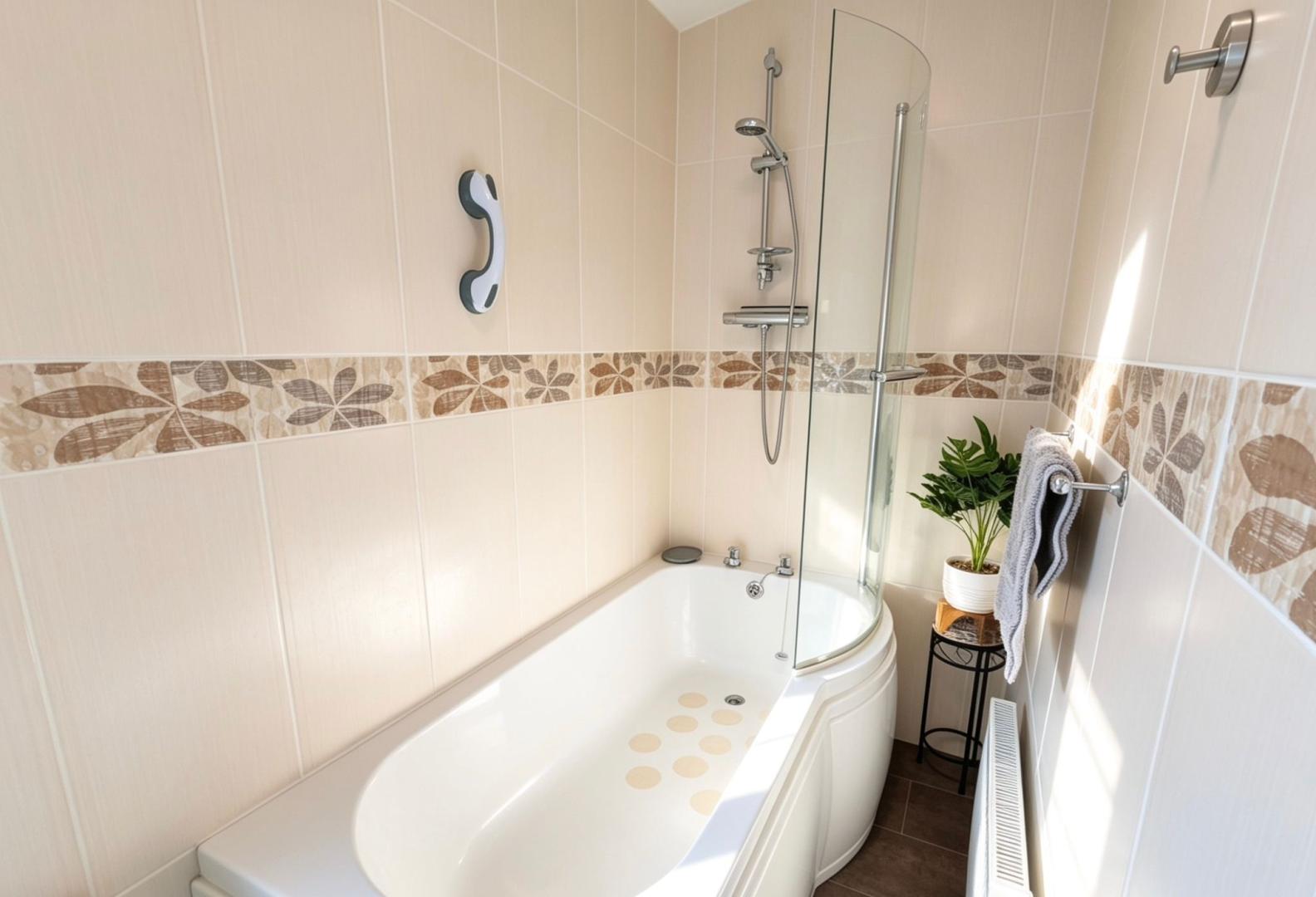 Stately Albion Lodge in Richmond North Yorkshire Bathroom