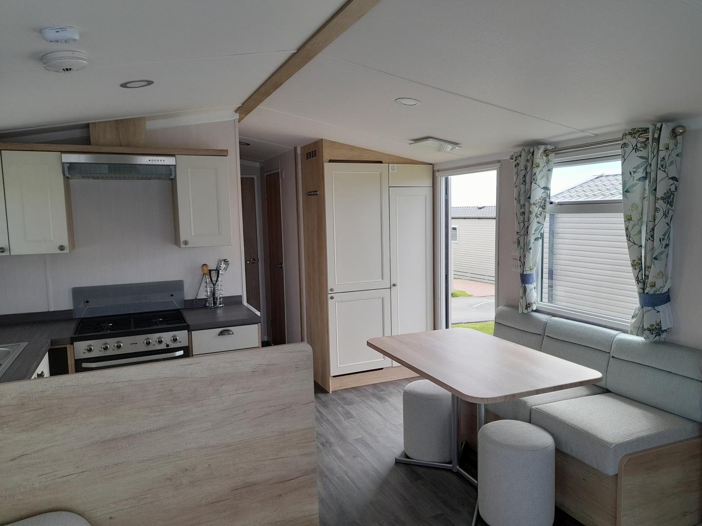 Swift Burgundy in Sennen Living-Kitchen