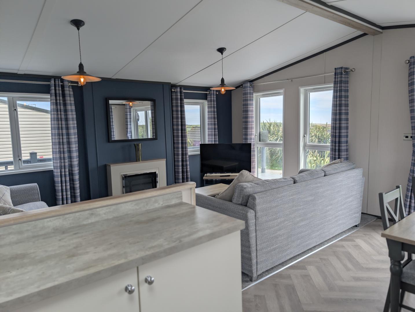 Victory Parkview at Sennen Cornwall Kitchen-Living