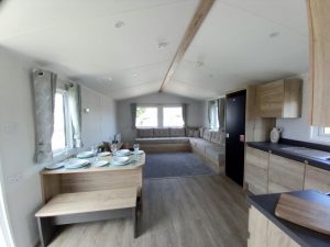 Willerby Ellerton Extra in Margate Kent dining - living